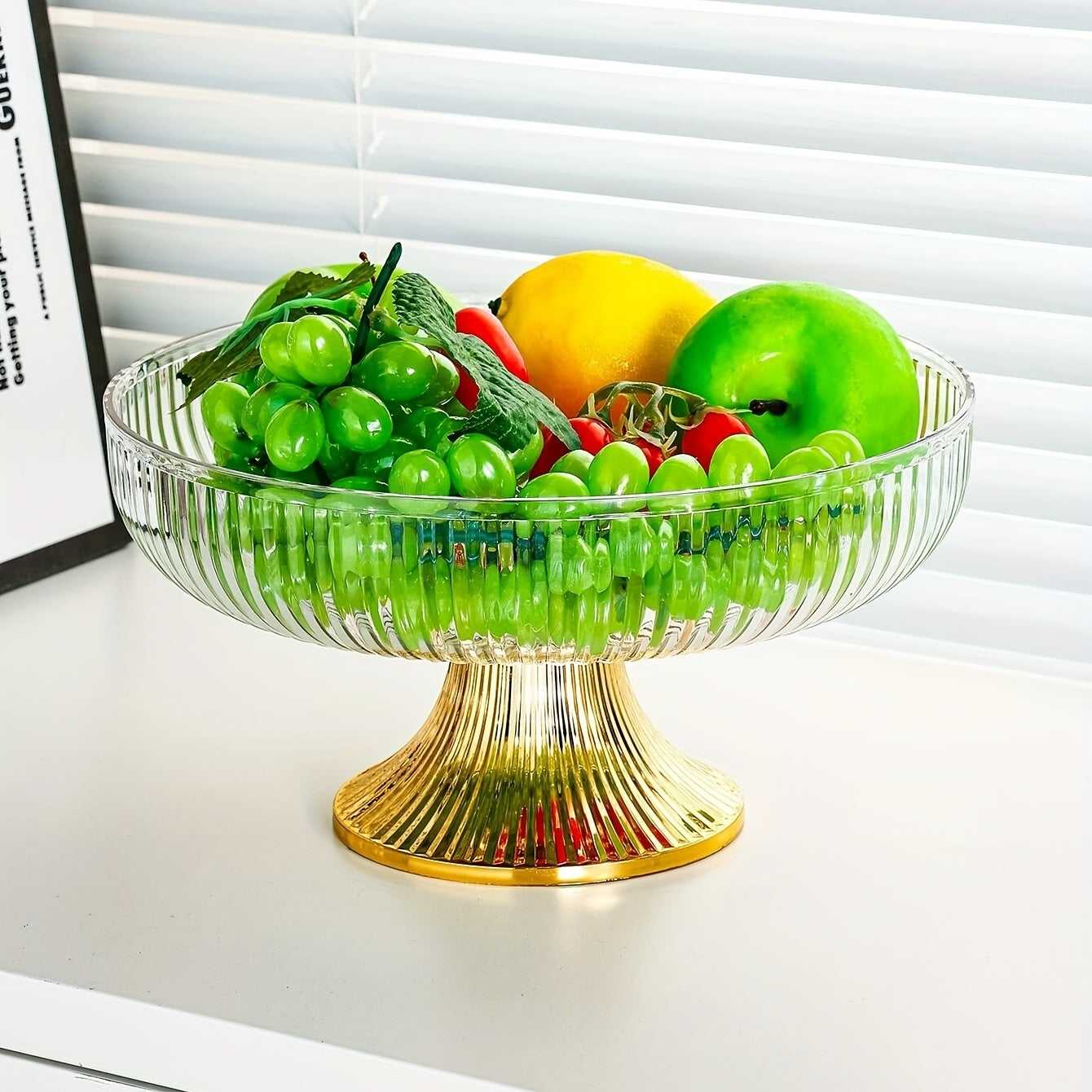 1pc, Fruit Tray, Fruit Stand, Plastic Fruit Fray, Decorative Dessert Tray, Household Snack Tray, Cake Tray, Nut Tray, Fruit Plate, Tray For Living Room Kitchen Wedding Party