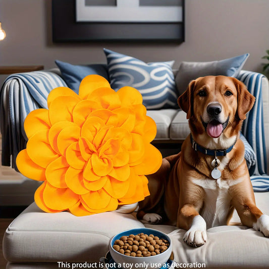 1pc, Flower Circular Sofa Cushion, Pillow, Bed Backrest, Car Sofa Cushion, Home Decor, Room Decor, Gift For Friends dealsjust