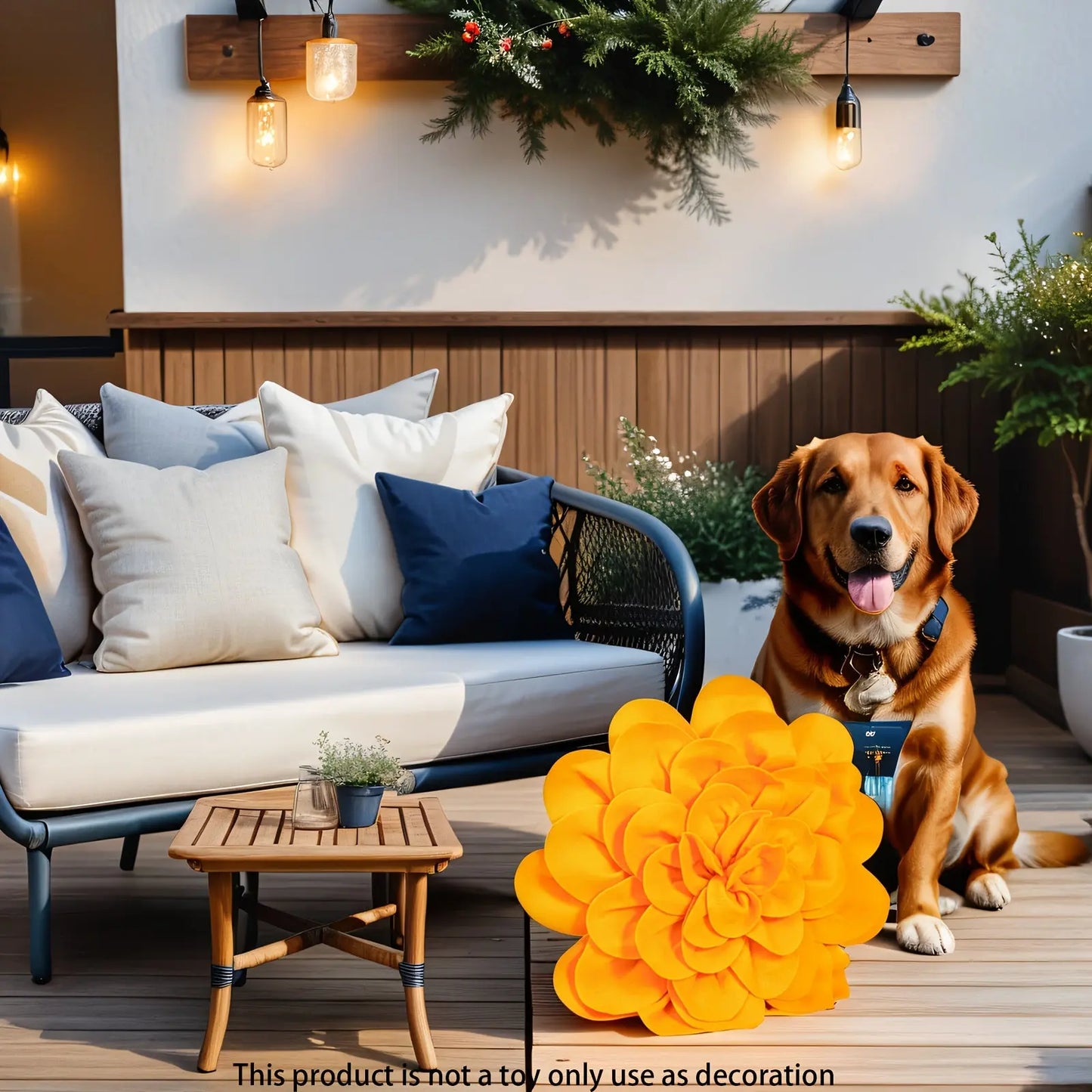 1pc, Flower Circular Sofa Cushion, Pillow, Bed Backrest, Car Sofa Cushion, Home Decor, Room Decor, Gift For Friends dealsjust