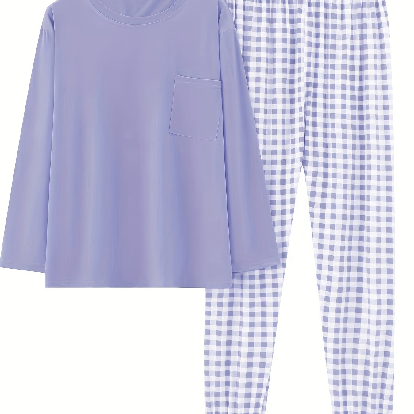 PlusSize Womens Stylish Comfort Set Lavender