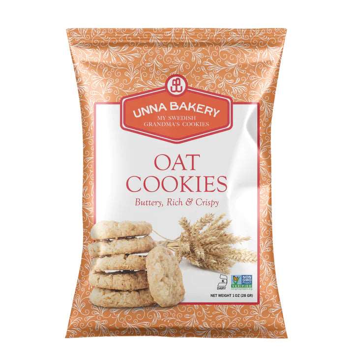 Coconut Oat Cookie - 5.5oz Bag (1 case - 6 units)