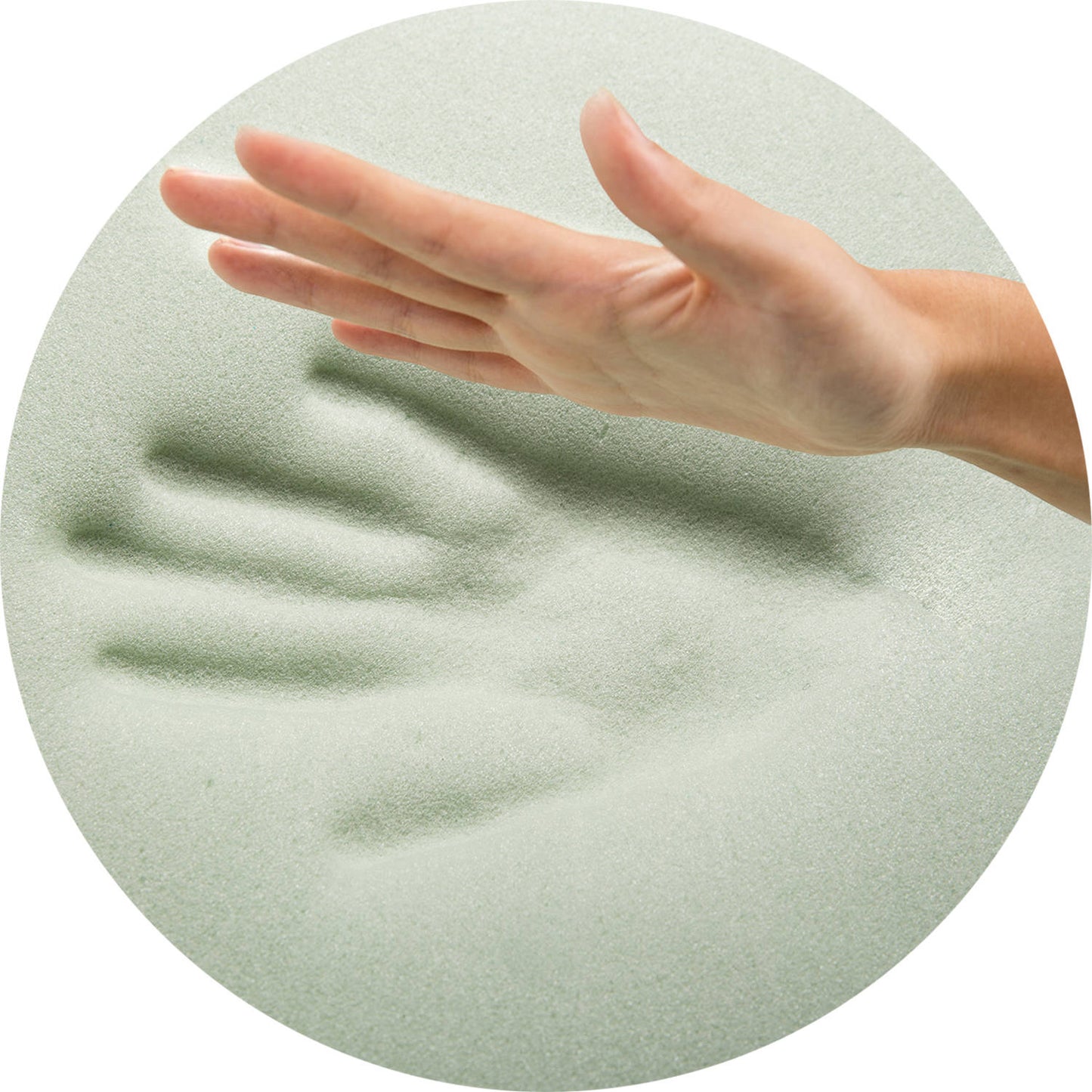 Spa Sensations 4" Memory Foam Mattress Topper, Multiple Sizes, with Theratouch