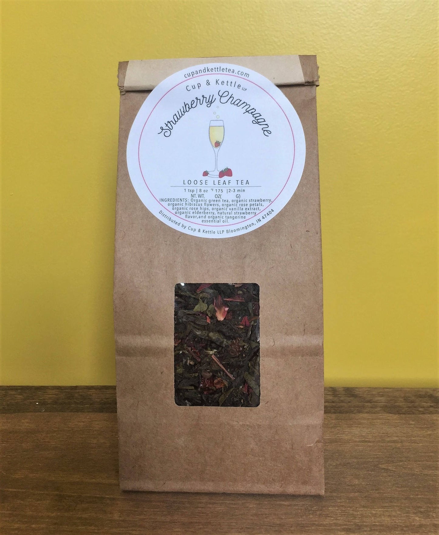 Fashion, electronics, accessories, deals, discounts, home., food. Strawberry Champagne Tea 3 oz Bag