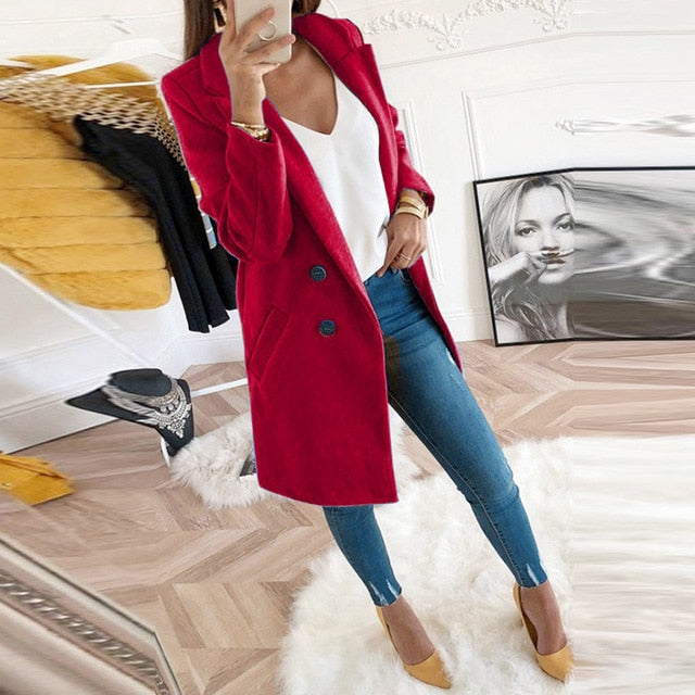 Wool Elegant Blend Coat RD