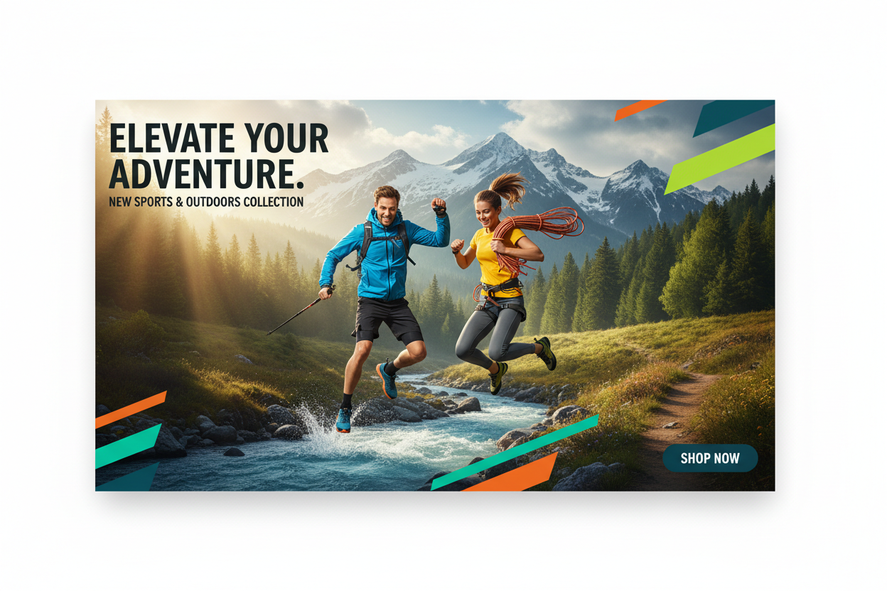 Sports & Outdoors Collection Banner