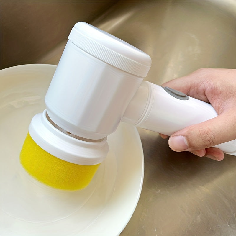 Wireless Electric Cleaning Brush, Housework Kitchen Dishwashing Brush, For Bathtub Tile Cleaning
