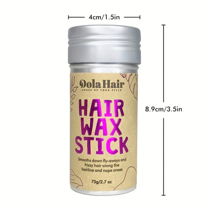 Hair Wax Stick For Flyaways, Hair Styling Wax For Smooth Wigs, Slick Stick For Hair Non-greasy Styling Hair Pomade Stick For Flyaways Edge & Frizz Hair ,Hair Wax Stick For Kids