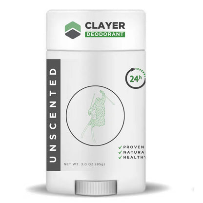 Natural Deodorant - Skiers - 3.35 OZ - NEW FORMULA CLAYER