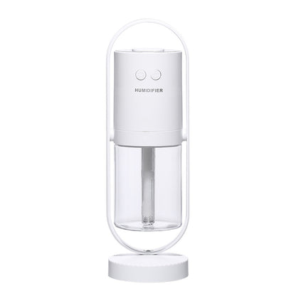 Magic Shadow USB Air Humidifier For Home With Projection Night Lights Ultrasonic Car Mist Maker Mini Office Air Purifier White USB