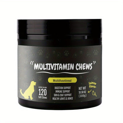 Comprehensive 10-in-1 Dog Multivitamin - Essential Supplements for All Breeds