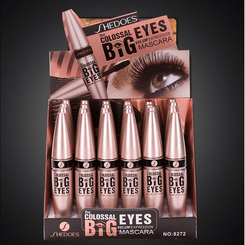 Slim And Thick Curls Waterproof Sweat-proof No Blooming Blow-through Bottle Mascara,12ml