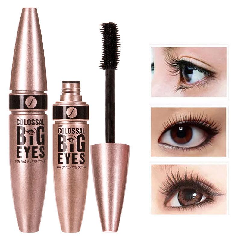 Slim And Thick Curls Waterproof Sweat-proof No Blooming Blow-through Bottle Mascara,12ml