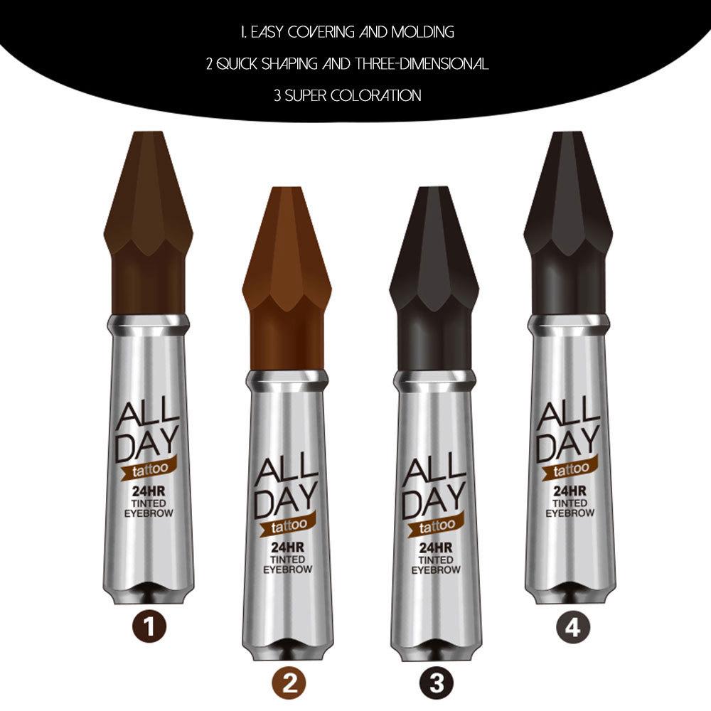 Long-Lasting, Waterproof Eyebrow Tint - Sweat-Proof, Non-Fading, Quick-Drying & All Day Wear!