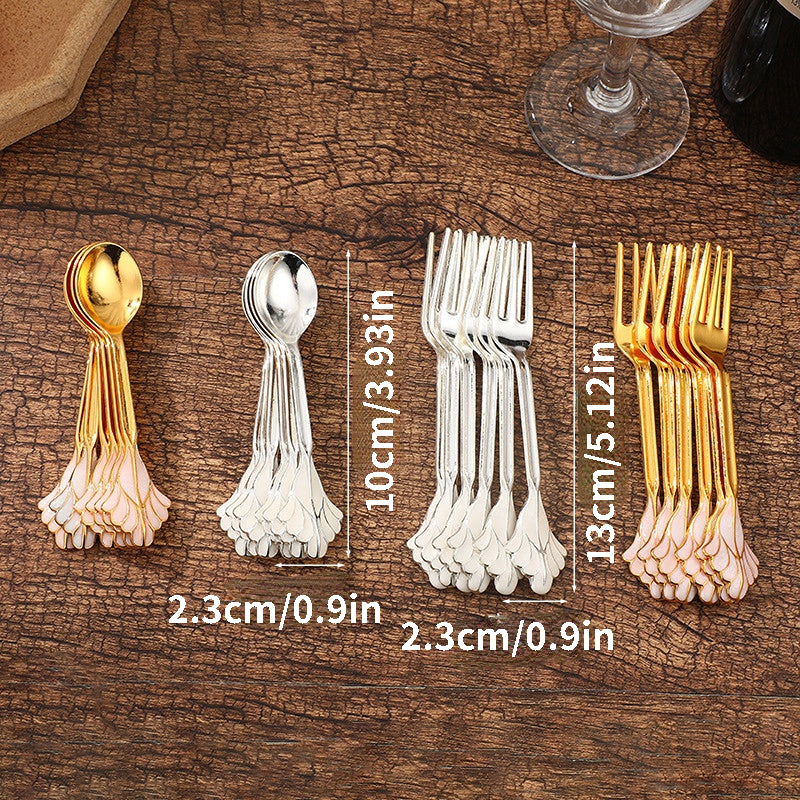 European Light Luxury Swan Spoon Holder, Golden And Silver Swan Frame, Swan Decoration, Alloy Handicraft
