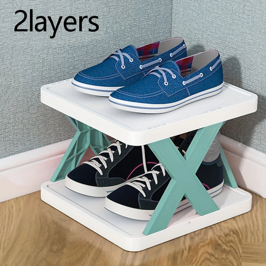 Foldable Shoe Rack Organize Your Kicks in Style Anywhere dealsjust