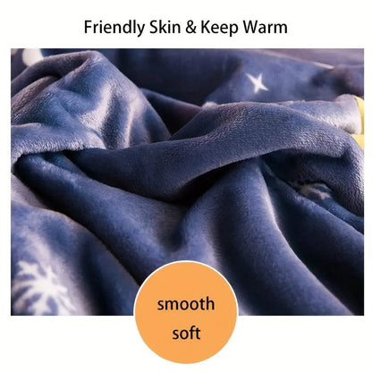 1pc Coral Velvet Blanket, Nap Blanket Warm Cozy Soft Throw Blanket For Couch Bed Sofa dealsjust