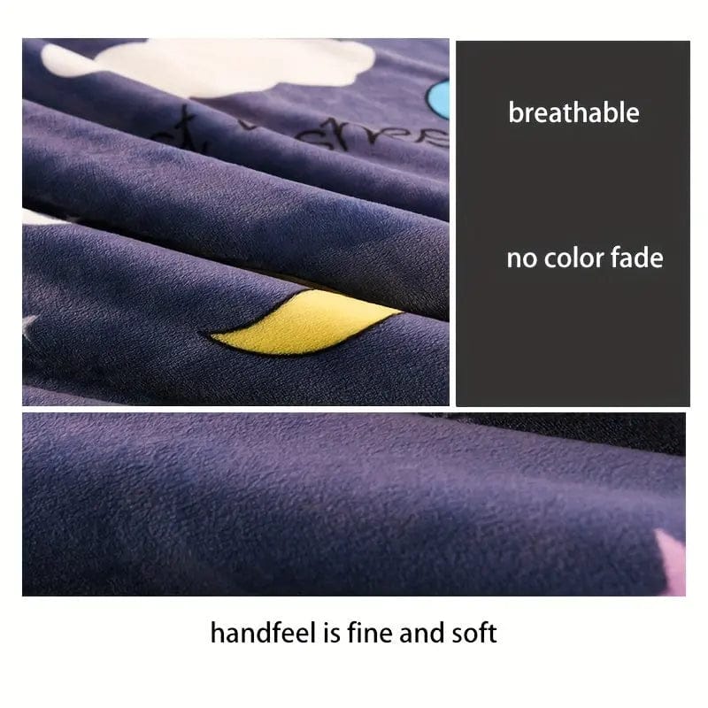 1pc Coral Velvet Blanket, Nap Blanket Warm Cozy Soft Throw Blanket For Couch Bed Sofa dealsjust