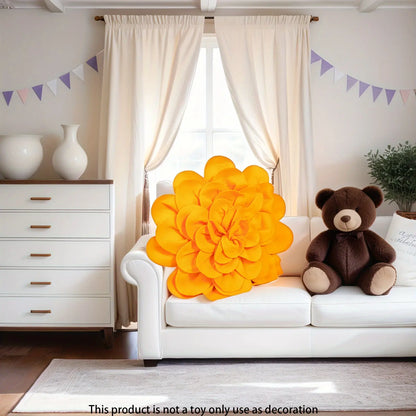 1pc, Flower Circular Sofa Cushion, Pillow, Bed Backrest, Car Sofa Cushion, Home Decor, Room Decor, Gift For Friends dealsjust