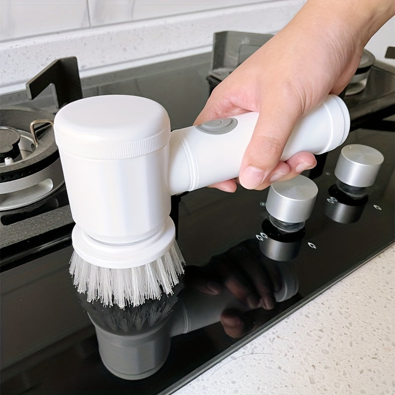 Wireless Electric Cleaning Brush, Housework Kitchen Dishwashing Brush, For Bathtub Tile Cleaning