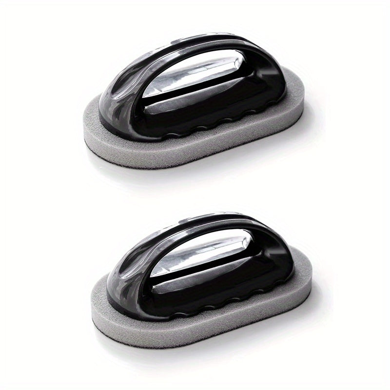 1pc/2pcs Kitchen Dirt Removal Magic Sponge Emery Sponge Brush Melamine Sponge Cleaning Brush Pan Pot Grinder Knife Cleaner Strong Decontamination Brushes Descaling 2Pcs