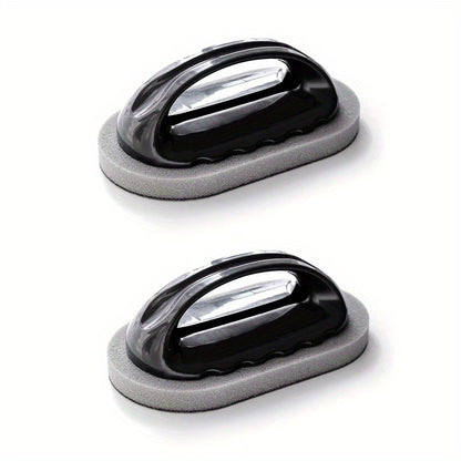 1pc/2pcs Kitchen Dirt Removal Magic Sponge Emery Sponge Brush Melamine Sponge Cleaning Brush Pan Pot Grinder Knife Cleaner Strong Decontamination Brushes Descaling 2Pcs