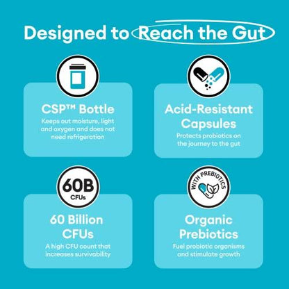 Organic Physician's Choice Probiotics 60 Billion CFU - 10