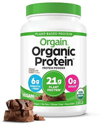 Organic Vegan Protein Powder, (Packaging May Vary)
