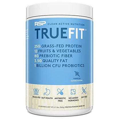 RSP TrueFit - Protein Powder Meal Replacement Shake for Weight Loss