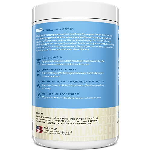 RSP TrueFit - Protein Powder Meal Replacement Shake for Weight Loss
