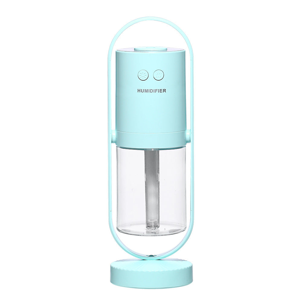 Magic Shadow USB Air Humidifier For Home With Projection Night Lights Ultrasonic Car Mist Maker Mini Office Air Purifier Blue USB