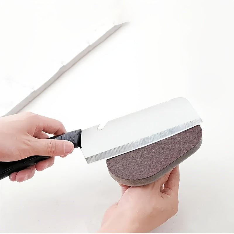 1pc/2pcs Kitchen Dirt Removal Magic Sponge Emery Sponge Brush Melamine Sponge Cleaning Brush Pan Pot Grinder Knife Cleaner Strong Decontamination Brushes Descaling