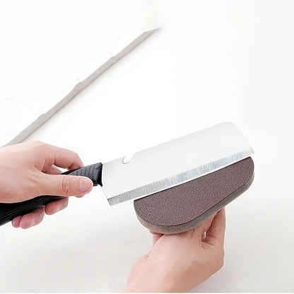 1pc/2pcs Kitchen Dirt Removal Magic Sponge Emery Sponge Brush Melamine Sponge Cleaning Brush Pan Pot Grinder Knife Cleaner Strong Decontamination Brushes Descaling