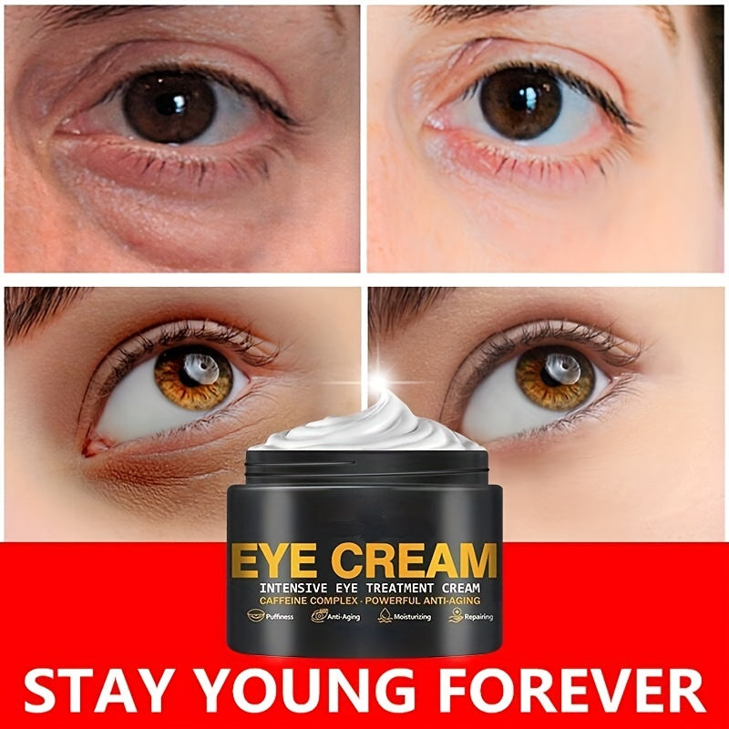 Eye Cream, Exclusive Natural& Organic Formula, Effectively Reduce The Look Of Fine Lines, Puffiness, Dark Circles And Under Eye Bags