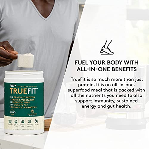 RSP TrueFit - Protein Powder Meal Replacement Shake for Weight Loss