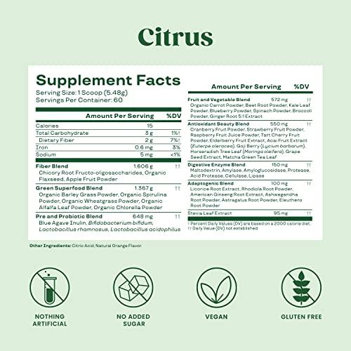 Organic Super Greens Powder Juice & Smoothie Mix