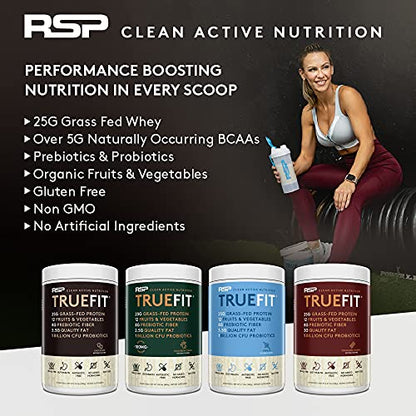 RSP TrueFit - Protein Powder Meal Replacement Shake for Weight Loss