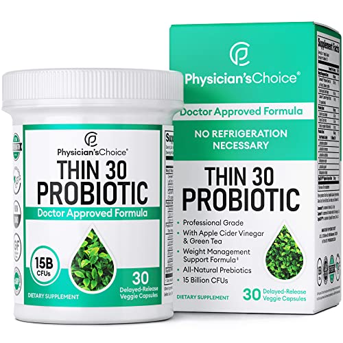 Physician's CHOICE Probiotics 60 Billion CFU - 10 Diverse Strains + Organic Prebiotic - Digestive & Gut Health - Supports Occasional Constipation, Diarrhea, Gas & Bloating - Probiotics For Women & Men