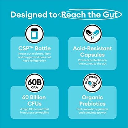 Organic Physician's Choice Probiotics 60 Billion CFU - 10