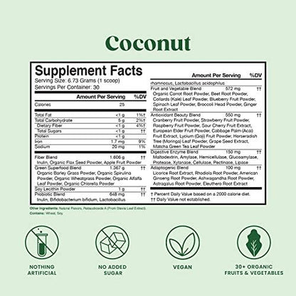 Organic Super Greens Powder Juice & Smoothie Mix