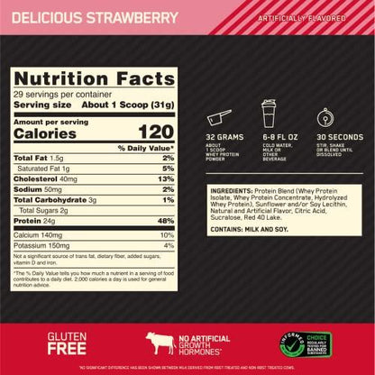 Optimum Nutrition Gold Standard 100% Protein Powder