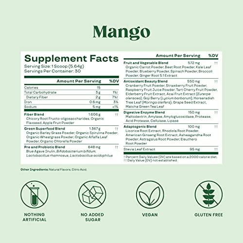 Organic Super Greens Powder Juice & Smoothie Mix