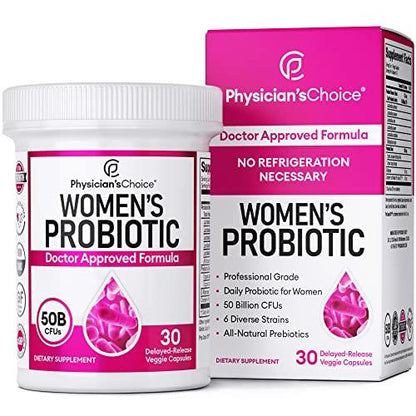 Organic Physician's Choice Probiotics 60 Billion CFU - 10