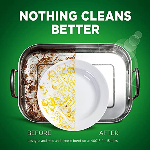 Cascade Platinum Dishwasher Pods, Actionpacs Dishwasher Detergent with Dishwasher Cleaner Action, Fresh Scent, 62 Count