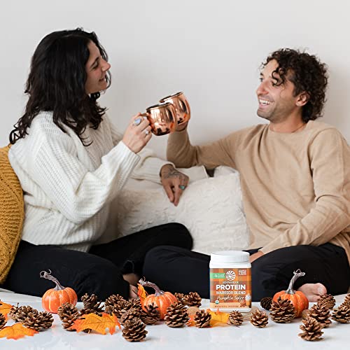 Organic Sunwarrior - Warrior Blend, Plant Based, Raw Vegan Protein Powder with Peas & Hemp, Chocolate, 30 Servings, 26.4 Ounce