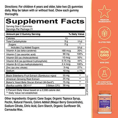 SmartyPants Kids Formula Daily Gummy Multivitamin