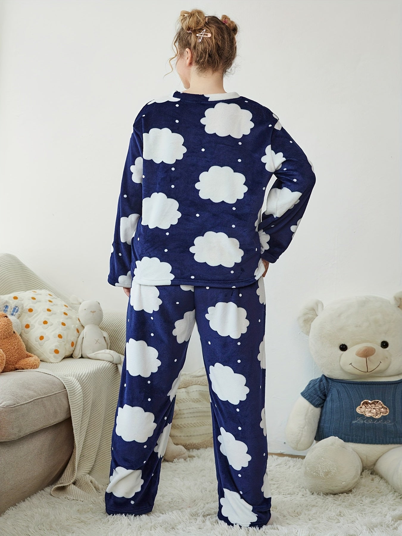 Plus Size Chic Lounge Pajama Set