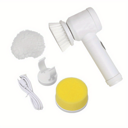 Wireless Electric Cleaning Brush, Housework Kitchen Dishwashing Brush, For Bathtub Tile Cleaning USB Charge Style