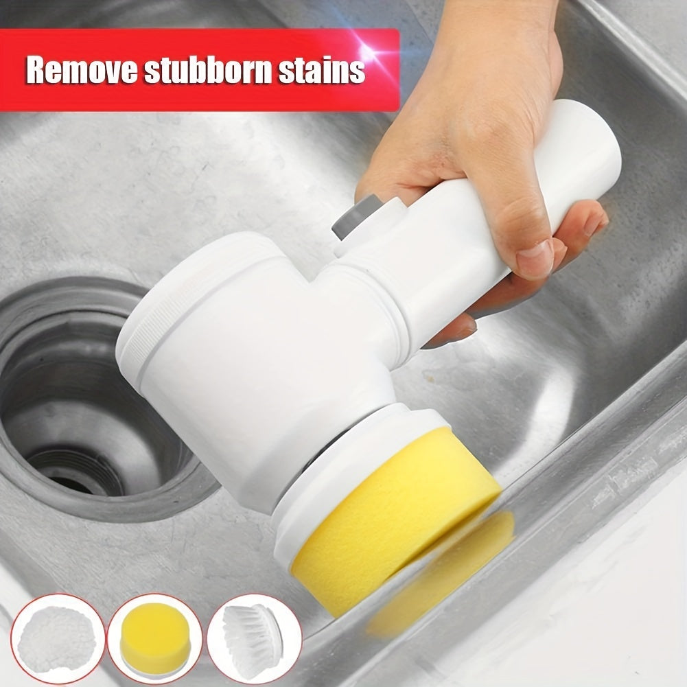 Wireless Electric Cleaning Brush, Housework Kitchen Dishwashing Brush, For Bathtub Tile Cleaning