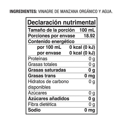 Bragg Organic Apple Cider Vinegar With the Mother– Raw, Unfiltered All Natural Ingredients (64 Fl Oz (Pack of 1))