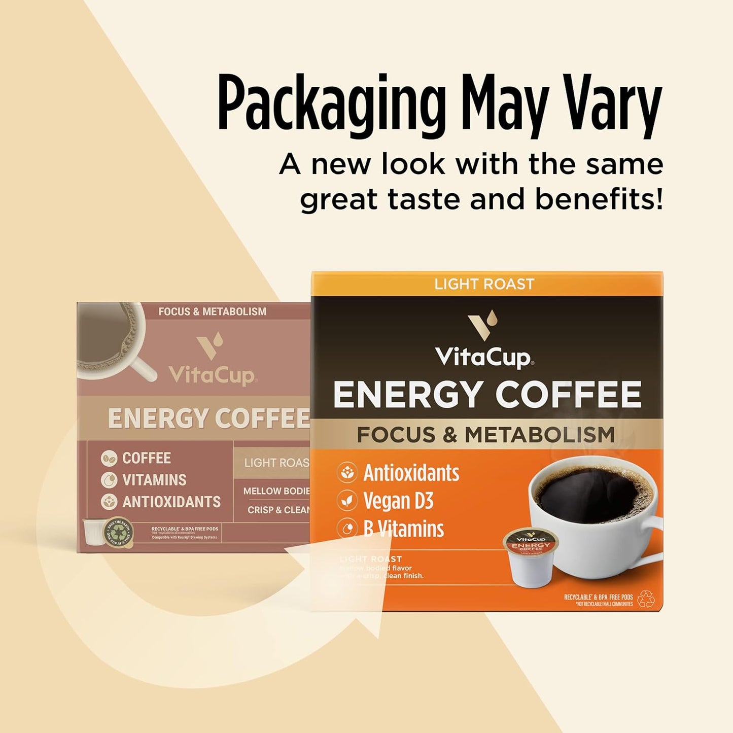 Slim Organic Coffee Pods with Diet Support  Bold Flavor